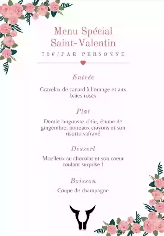 Menu Saint-Valentin - Restaurant grill marseille